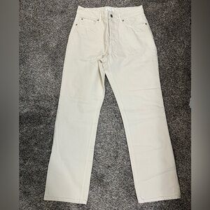 H&M high rise straight jeans